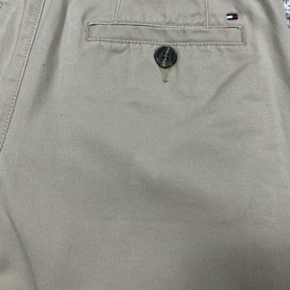 Tommy Hilfiger Boys Pants Size 16 Regular Khaki Tan Flat Front - Picture 6 of 8